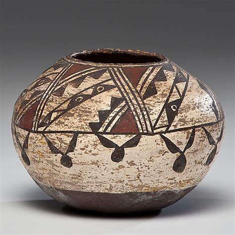 Zuni Polychrome Jar, fourth quarter 19th century. Cowan's. 4/12/2012 – American Indian Art ...