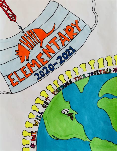 Yearbook Cover Art Contest Winner! - Hill Elementary