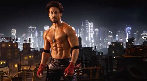 Ganpath Motion Poster: Tiger Shroff with naked chest reveals off his ...