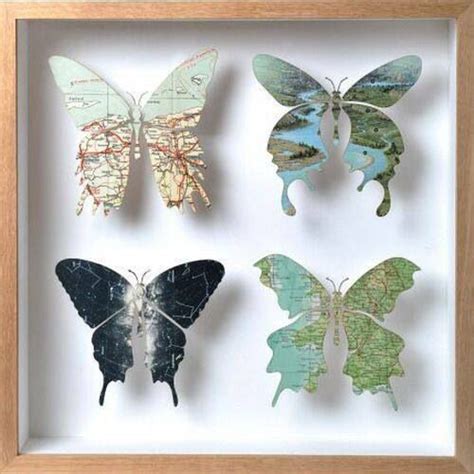 Beautiful art from recycled paper | Map crafts, Diy map, Diy interior decor