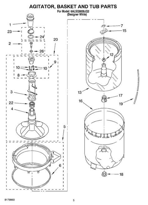 Whirlpool Washer Parts Diagram