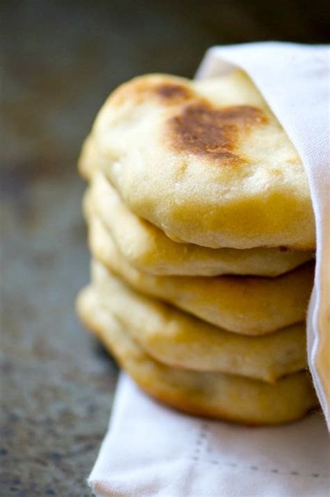 Oven-Baked Naan Bread - is easy to make and delicious to eat with soups, stews, salads, and lots ...