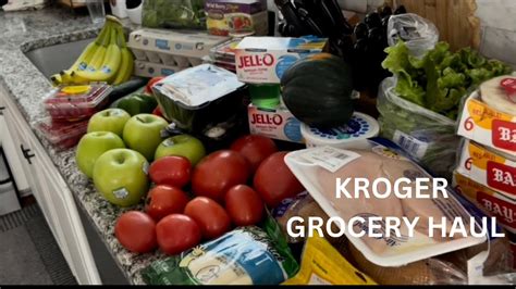 FIRST KROGER GROCERY HAUL FOR 2023 - YouTube