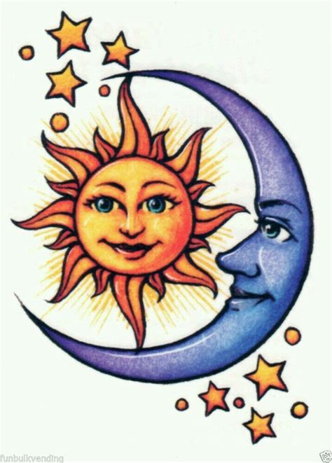Pin by Agnes on Tatuajes | Sun and moon drawings, Sun tattoos, Moon art