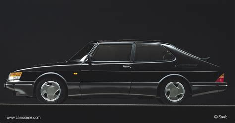 SAAB 900 TURBO BLACK : Voiture Saab Auto Collection