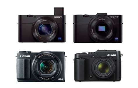 Sony RX100 III vs RX100 II vs Canon G1 X Mark II vs Nikon P7800 Specs ...