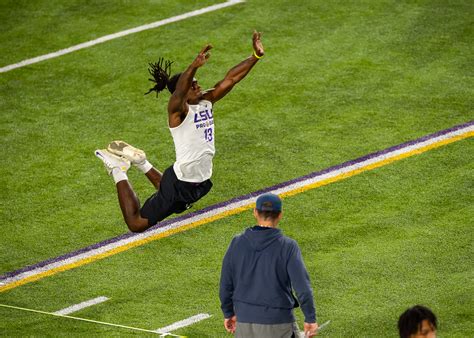 LSU Football: Photos of draft prospects at Tigers’ 2023 pro day