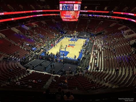 Section 208 at Wells Fargo Center - Philadelphia 76ers - RateYourSeats.com