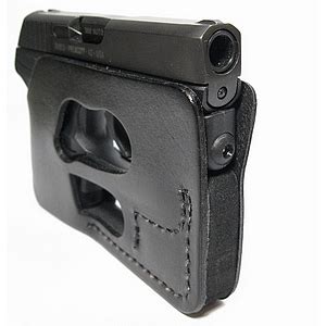 CCW Pocket Concealment Wallet Holster for 380s with Laser