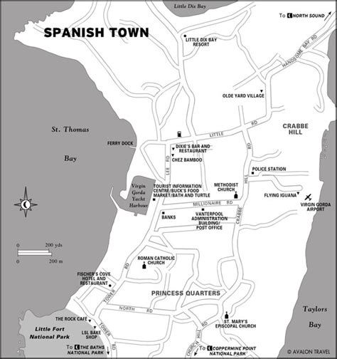 Spanish Town BVI Map - spanish town bvi • mappery