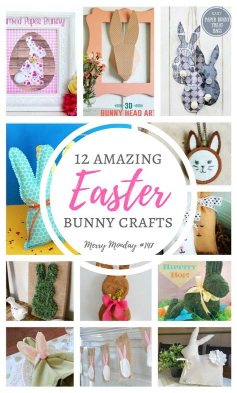 12 Amazing Easter Bunny Crafts Diy And Crafts Sewing, Easy Crafts ...