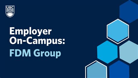 Employer on Campus: FDM Group - UBCevents