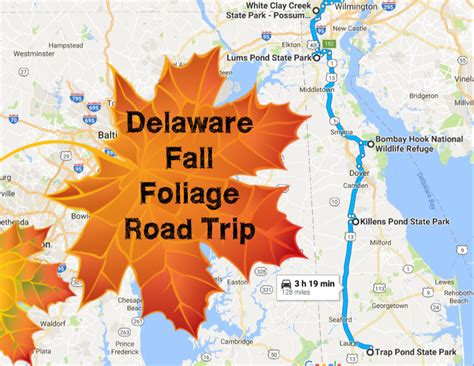 This Road Trip Will Show You Gorgeous Fall Foliage In Delaware