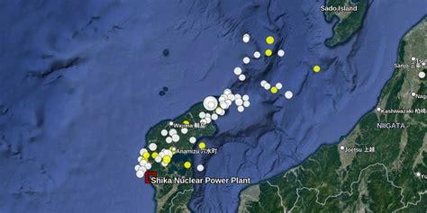 Shika Nuclear Power Plant hit by 3 m (9.8 feet) tsunami waves after M7.6 earthquake on January 1 ...