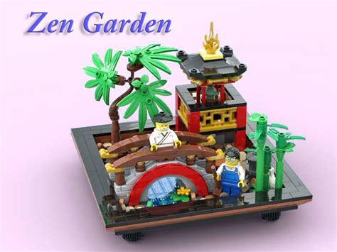 LEGO MOC Zen Garden by ad000 | Rebrickable - Build with LEGO