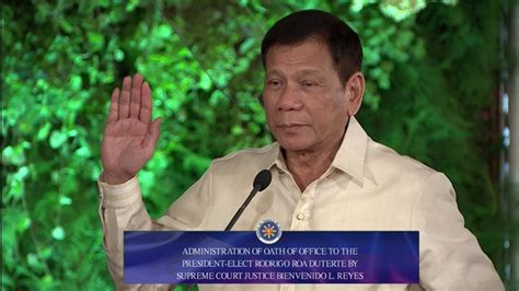 President Rodrigo Duterte: "I serve everyone and not only one." | PEP.ph