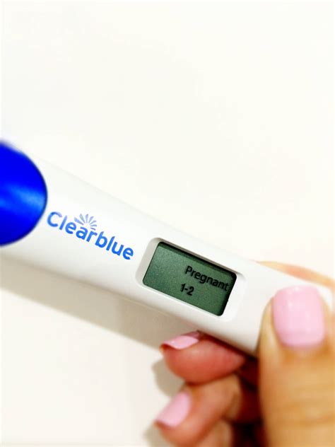 Clear Blue Digital Positive Pregnancy Test