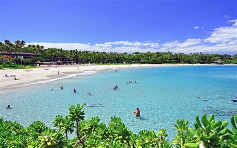 Kauna'oa Beach / Big Island / Hawaii // World Beach Guide