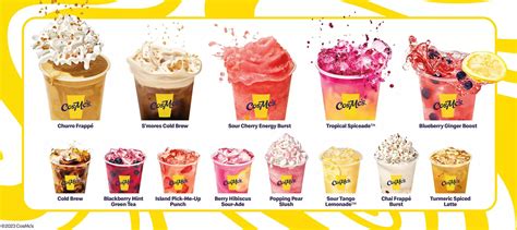 McDonald's unveiled the menu for CosMc's, a beverage-focused concept that could compete with ...