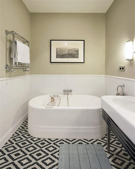 10 Modern Bathrooms That Use Geometric Tiles To Stand Out - ANT TILE ...