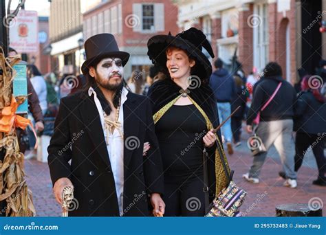 2023 Halloween in Salem Massachusetts Editorial Stock Photo - Image of ...