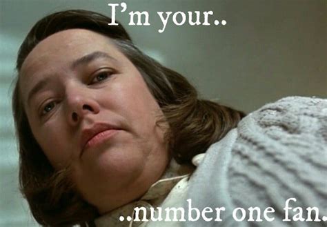 My impression of Annie Wilkes literally freaks out my friend. He gets ...