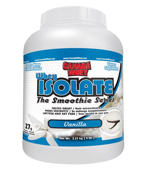 5lb Whey Isolate – Canada Whey – The Best Tasting Whey Protein In Canada