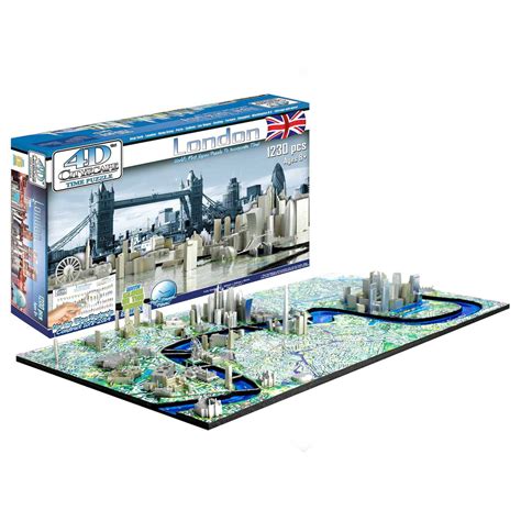 4D Cityscape Puzzle - London