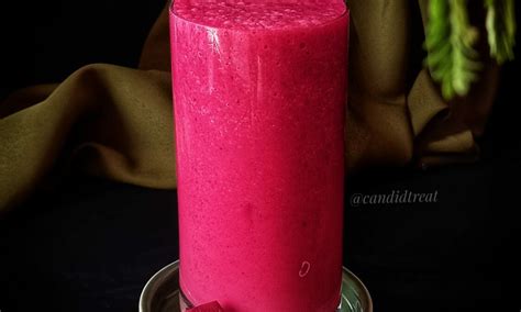 Beetroot Smoothie |Healthy Smoothie Recipe - Candid Treat