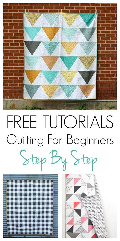 QUILT SEWING TUTORIALS BEGINNERS | Beginner quilt patterns, Quilting for beginners, Basic quilt