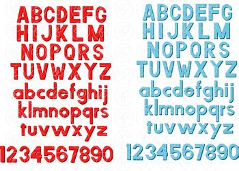 Magnet (Look-Alike) Letters Alphabet and Number CLIPART by Poppydreamz