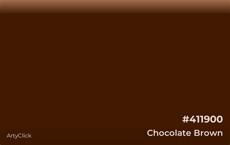 Chocolate Brown Color | ArtyClick