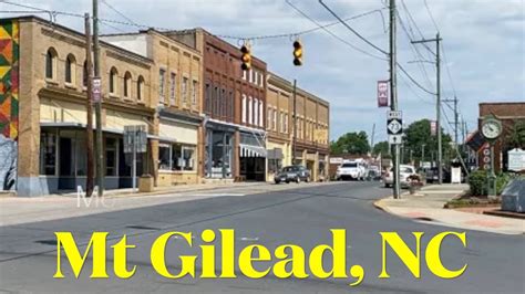 I'm visiting every town in NC - Mt Gilead, North Carolina - YouTube