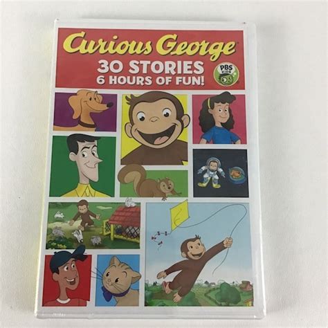 PBS Kids Curious George 30-story Collection DVD Family - Etsy