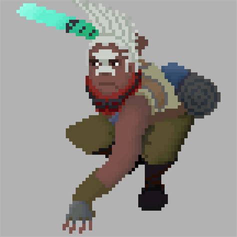 Ekko - Pixel Art by Kibousstuff on DeviantArt