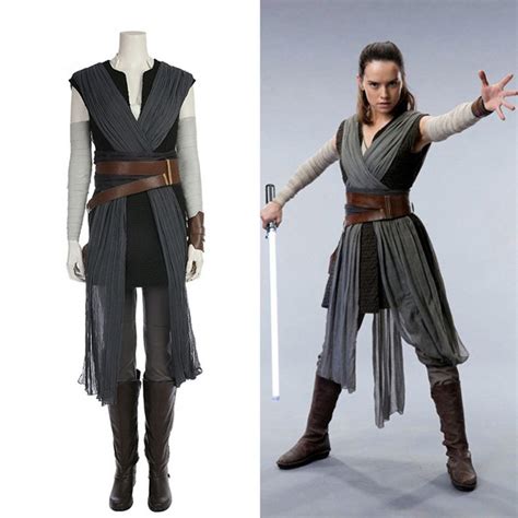 Ad: Star Wars: Episode VIII Rey Cosplay Costume #cosplay #cosplayideas ...