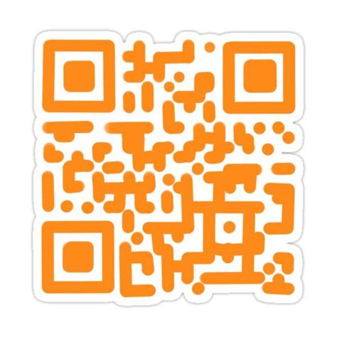 "Orange Shreksophone QR Code" Sticker for Sale by Dani D | Coding, Qr code, Stickers