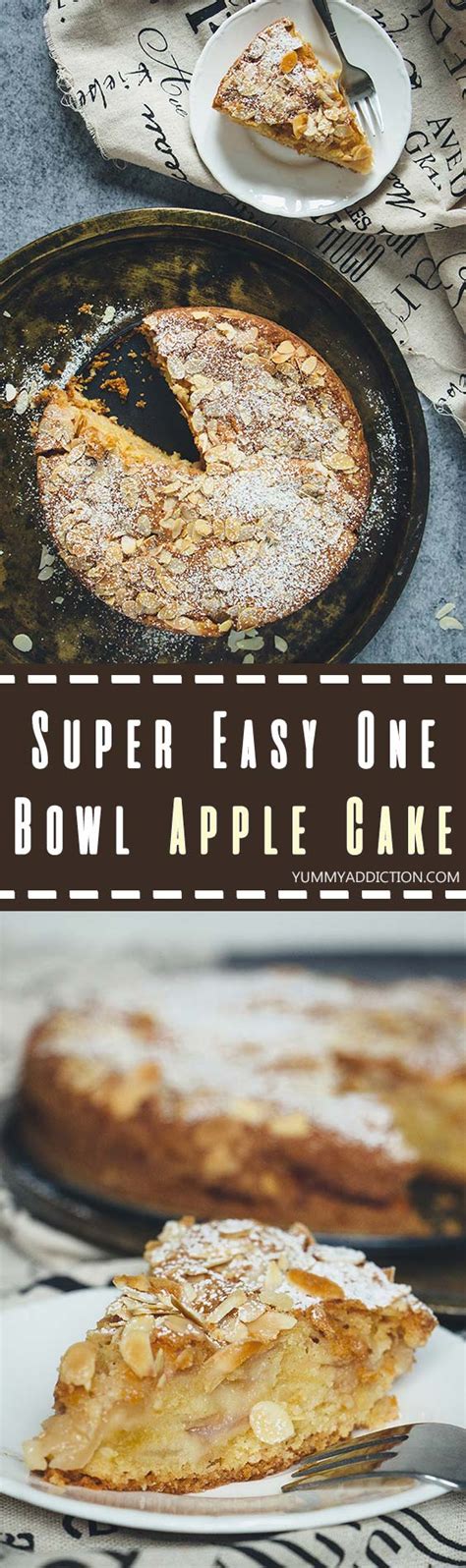 Effortless One Bowl Apple Cake - A Breeze to Make!