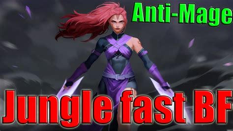 DoTa 2 Jungle Fast BF Anti-Mage 12 min Patch 7.27 - YouTube