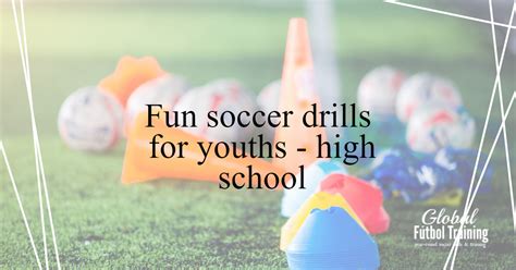 Fun soccer drills for youth to high school - video