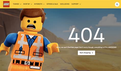 404 page design: best practices and awesome examples - Justinmind