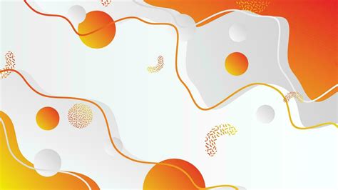 White gray and orange gradient dynamic fluid shapes abstract background ...