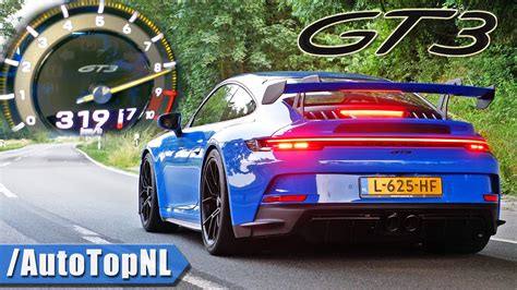 PORSCHE 911 GT3 992 0-319KMH *INSANE* SOUND by AutoTopNL - YouTube