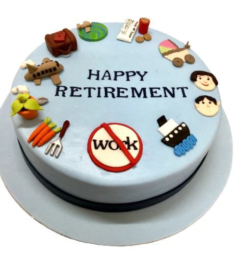 Retirement Celebration Cake