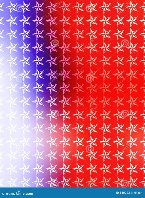 Red White Blue Stars Wallpaper Stock Illustration - Image: 840793