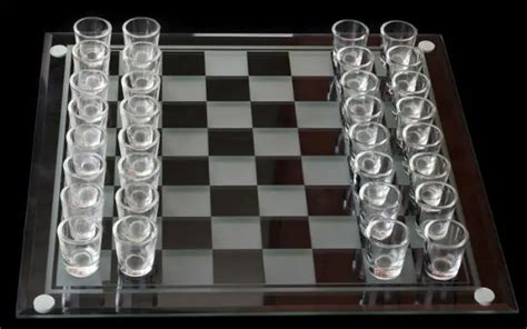 Shot Glass Chess Set - Your New Favorite Drinking Game!