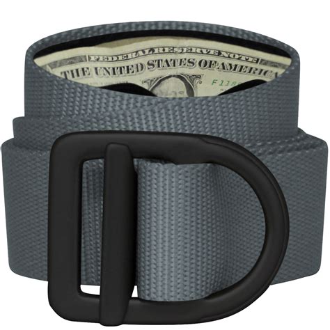 38mm - Last Chance™ ­­­ Delta Money Belt Black Buckle - Bison Designs