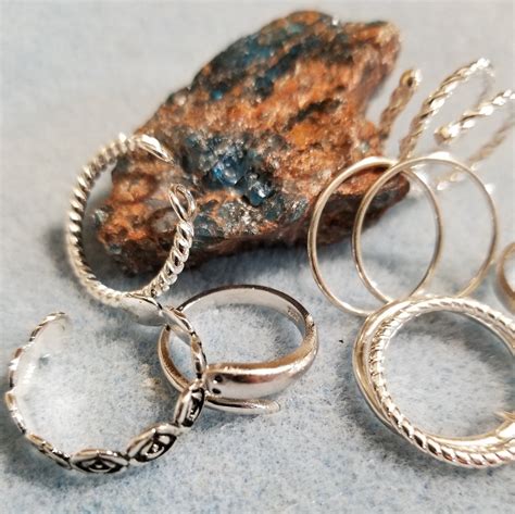 Handmade Sterling Silver Rings – Artful Gems – Made by Nature, Designed for your Spirit