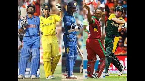 Top 10 Greatest Cricketers in the world | Top 10 cricket players ...