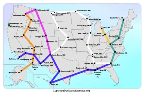 US High Speed Rail Map | High Speed Rail Map of USA